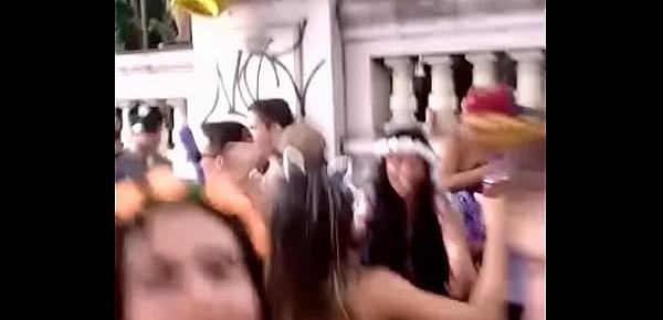 Carnaval Novinha Bebada na Praça da República Belém-PA